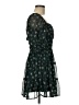 Trixxi 100% Polyester Paisley Green Cocktail Dress Size M - photo 4