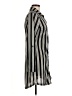 No Comment 100% Polyester Stripes Gray Casual Dress Size M - photo 4