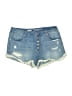 Mossimo Blue Denim Shorts Size 16 - photo 1