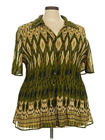 Maggie Barnes Short Sleeve Blouse (view 1)