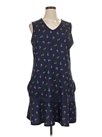 Lillie Green Casual Dress (view 1)