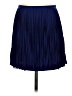 Zara Basic 100% Polyester Solid Blue Formal Skirt Size XS - photo 1