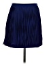 Zara Basic 100% Polyester Solid Blue Formal Skirt Size XS - photo 2