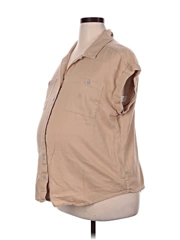 Ingrid + Isabel Sleeveless Button-Down Shirt (view 1)