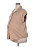Ingrid + Isabel Tan Sleeveless Button-Down Shirt Size XL - photo 1