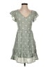 Mine Stars Gray Casual Dress Size S - photo 1