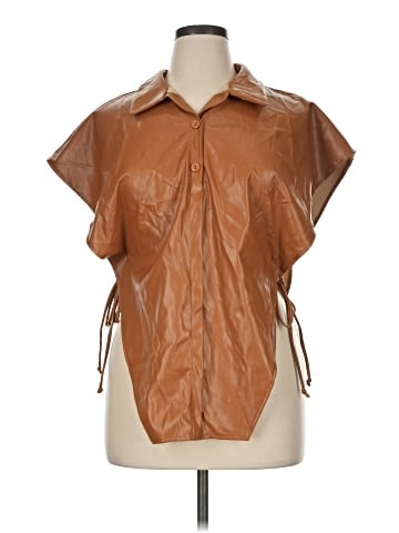 Love J Short Sleeve Blouse (view 1)