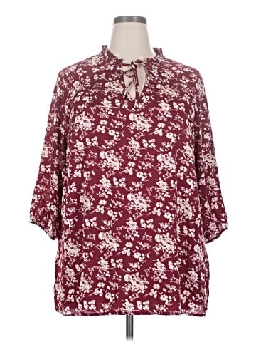 BLOOMCHIC 3/4 Sleeve Blouse (view 1)