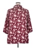BLOOMCHIC 100% Polyester Burgundy 3/4 Sleeve Blouse Size 18 - photo 2
