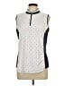Lady Hagen White Sleeveless Blouse Size L - photo 1