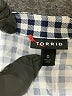 Torrid Checkered-gingham Blue 3/4 Sleeve Button-Down Shirt Size Lg Plus (0) - photo 7