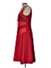 Halston Color Block Red Cocktail Dress Size 12 - photo 5