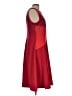Halston Color Block Red Cocktail Dress Size 12 - photo 4