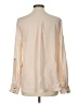 BLVD 100% Polyester Ivory Long Sleeve Blouse Size L - photo 2