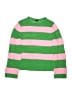 Scoop Stripes Green Pullover Sweater Size 16 - 18 - photo 1