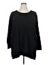Nina Leonard 100% Acrylic Black Pullover Sweater Size 2X - photo 1