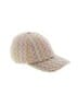 Lele Sadoughi Tweed Tan Baseball Cap One size - photo 1