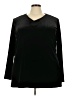 Worthington Black 3/4 Sleeve Top Size 2X - photo 1