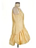 Hutch 100% Polyester Yellow Cocktail Dress Size 8 (petite) - photo 4