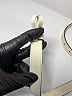 Gucci 100% Leather Ivory Leather Belt Size XS (70cm/30") - photo 4