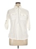 NY Collection Solid Ivory 3/4 Sleeve Blouse Size XL (petite) - photo 1