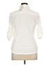 NY Collection Solid Ivory 3/4 Sleeve Blouse Size XL (petite) - photo 2