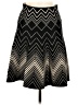Max Studio Chevron-herringbone Black Formal Skirt Size M - photo 1