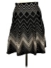 Max Studio Chevron-herringbone Black Formal Skirt Size M - photo 2