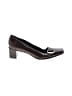 Etienne Aigner 100% Leather Brown Heels Size 7 1/2 (narrow) - photo 1