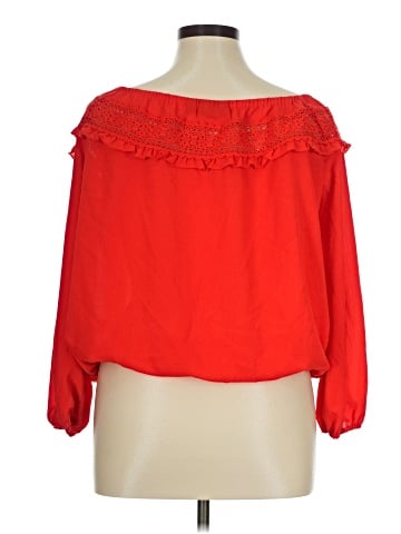 7th Avenue Design Studio New York & Company 3/4 Sleeve Blouse (view 2)