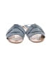 Zara 100% Leather Blue Sandals Size EU 39 - photo 2