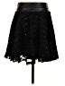 Milly 100% Polyester Black Casual Skirt Size 4 - photo 2
