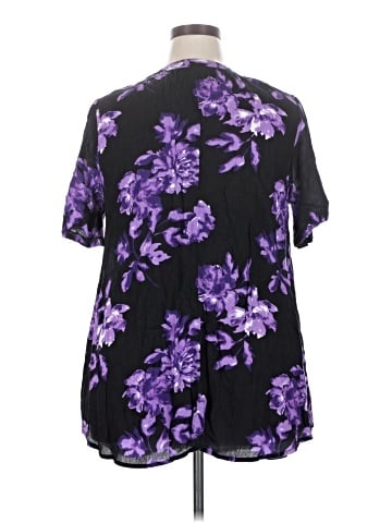Roaman's Short Sleeve Blouse (view 2)