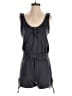 Blanc Noir Solid Black Romper Size M - photo 1