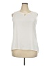 Jaclyn Smith 100% Polyester Ivory Sleeveless Blouse Size XXL - photo 1