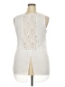 Jaclyn Smith 100% Polyester Ivory Sleeveless Blouse Size XXL - photo 2