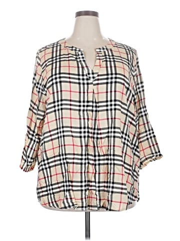 Andree 3/4 Sleeve Button-Down Shirt (view 1)