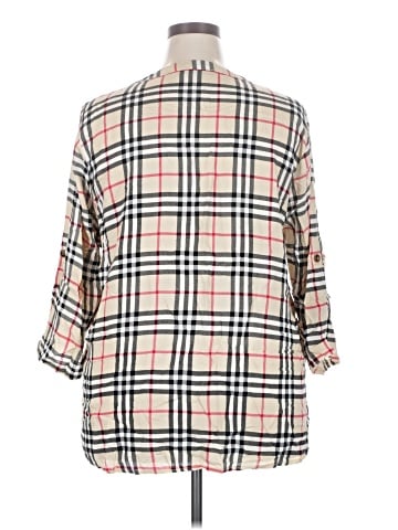 Andree 3/4 Sleeve Button-Down Shirt (view 2)