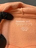 Reebok 100% Polyester Orange Pullover Hoodie Size 8 - photo 3