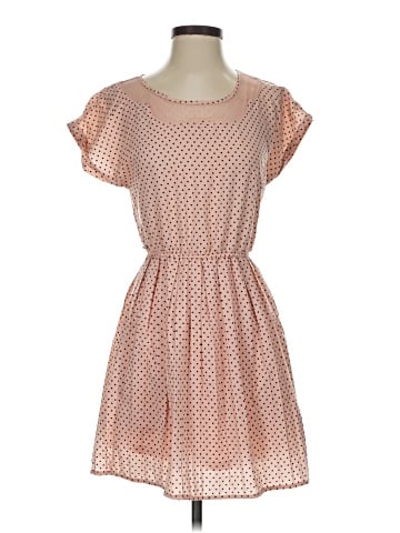 Bordeaux Casual Dress (view 1)