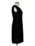 Connected Apparel Solid Black Cocktail Dress Size 4 (petite) - photo 4