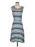 Max Studio Stripes Blue Casual Dress Size S - photo 1