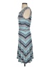 Max Studio Stripes Blue Casual Dress Size S - photo 5