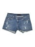James Jeans Blue Denim Shorts Size 26 waist - photo 2