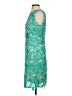 Trulli Teal Cocktail Dress Size 4 - photo 5