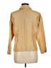 Silk Box 100% Silk Tan 3/4 Sleeve Silk Top Size 8 - photo 2