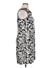 MSK Graphic Silver Cocktail Dress Size 16 - photo 4