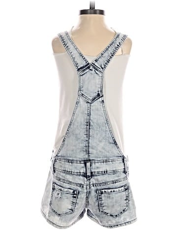 BLUE SPICE Overall Shorts (view 2)