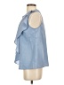 Robin K. Blue Sleeveless Blouse Size S (estimated) - photo 5