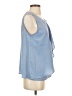 Robin K. Blue Sleeveless Blouse Size S (estimated) - photo 4